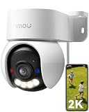 Imou 2K Cámara Vigilancia WiFi Exterior 360°, PTZ Cámara IP Vigilancia de Seguridad, AI