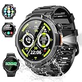 Reloj Inteligente con Linterna, 1.53'' con Batería de 1000mAh, IP68  Bluetooth, 100+Modos Deportivos