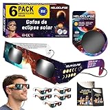 Helioclipse 6/12/25/50/100 Gafas Eclipse Solar Homologadas ISO 12312-2 2026 - Gafas para Ver