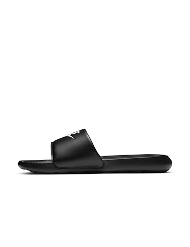 NIKE Victori One, Chanclas Hombre, Black White Black