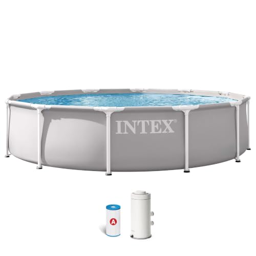 Intex 26712NP - Piscina Desmontable Redonda INTEX Prism Frame con depuradora