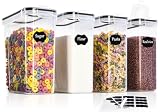 GoMaihe 4L Botes Cocina, Juego de 4 Piezas de Recipiente de Botes Cocina Almacenaje de