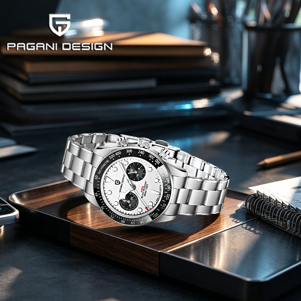 Reloj de Cuarzo Pagani Design 2026 de Lujo  Cronógrafo VK64