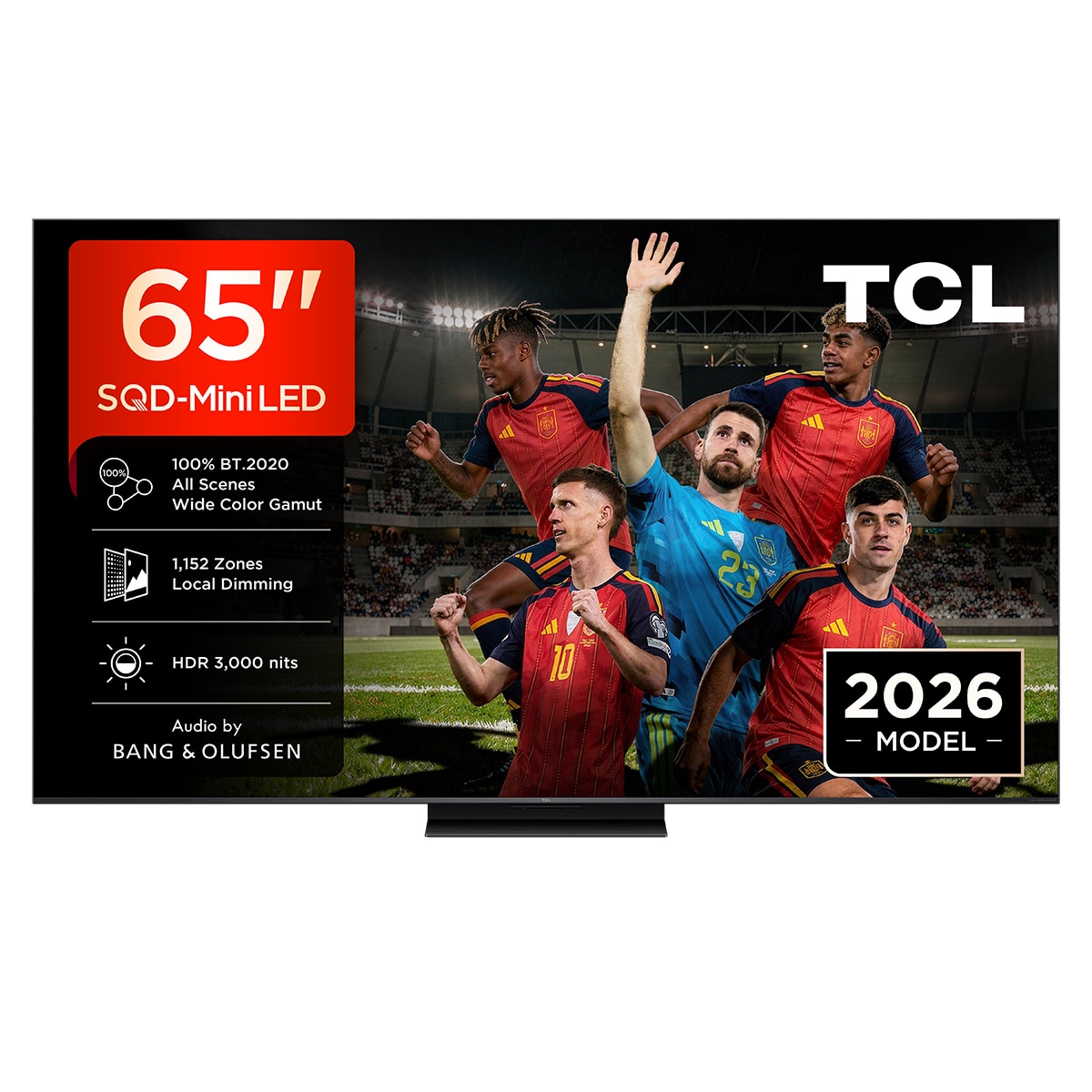 Tv Sqd-Mini Led 65 - Tcl 65C7L, Qled 4K, Tsr Aipq, Smart Tv, Dvb-T2 (H.265), Hdr 3000 Nits
