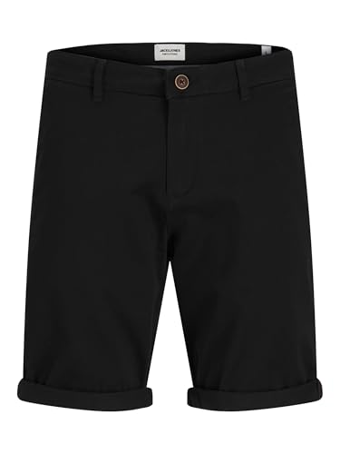 JACK & JONES Pantalones Cortos Chinos Ajustados para Hombre Cintura Media