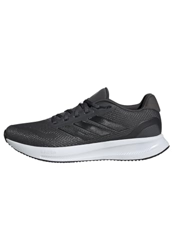 adidas Hombre Runfalcon 5 Running Shoes, Grey Six/Core Black/Cloud White