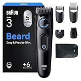 Braun Recortadora De Barba Hombre Series 3, Negro/Azul