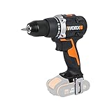 Taladro atornillador Brushless 20V Worx PowerShare WX102.9 sin batería, ni cargador, dos velocidades
