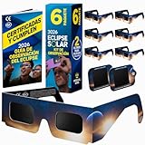 Medical king Gafas Eclipse Solar Homologadas ISO 12312-2 - Viene Con 2 Lentes Fotográficos Para