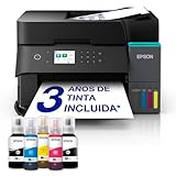 Impresora Epson EcoTank ET-3950 Wi-Fi, Imprime a Doble Cara, Pantalla LCD 6,1cm, Tinta para 3 Años