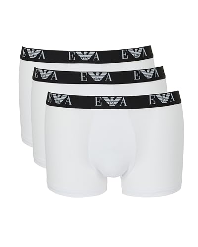 Emporio Armani Man'S Bold Monogram - Paquete de 3 Calzoncillos para Hombre