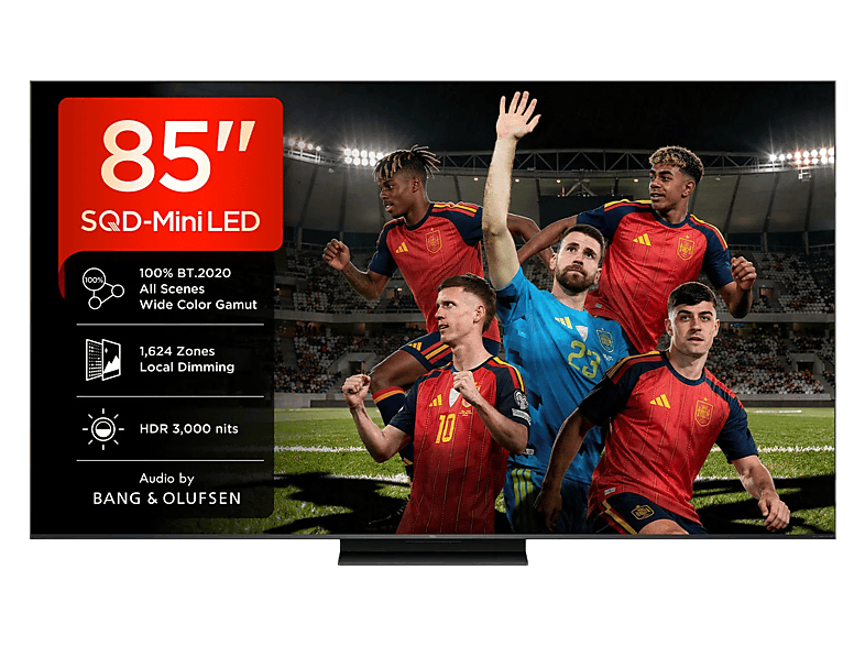 Tv Sqd-Mini Led 85 - Tcl 85C7L, Uhd 4K, Mt9653, Smart Tv, Dvb-T2 (H.265), Hdr 3000 Nits