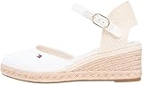 Tommy Hilfiger Mid Wedge Espad Closed Toe Fw0fw09233 Alpargatas de cuñaMujer