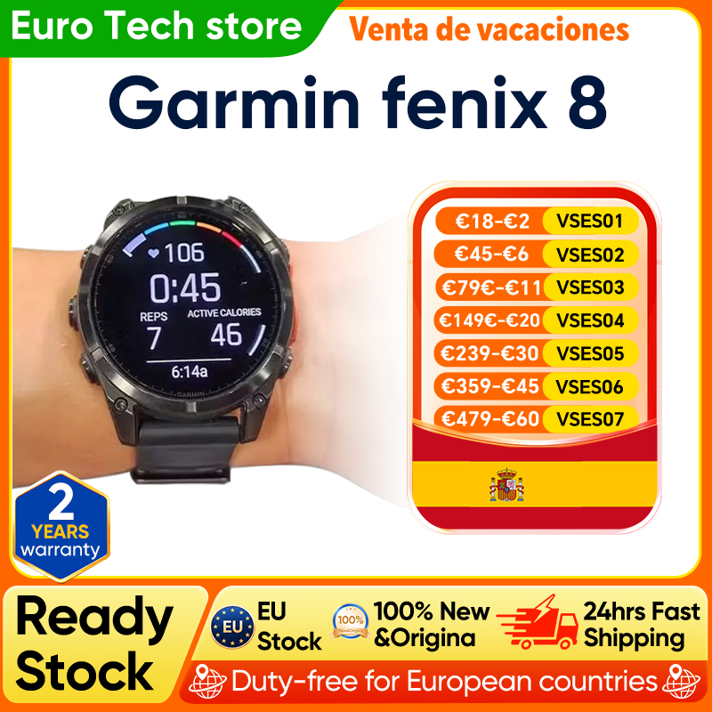 Garmin fenix ​ ​ 8 relojes inteligentes