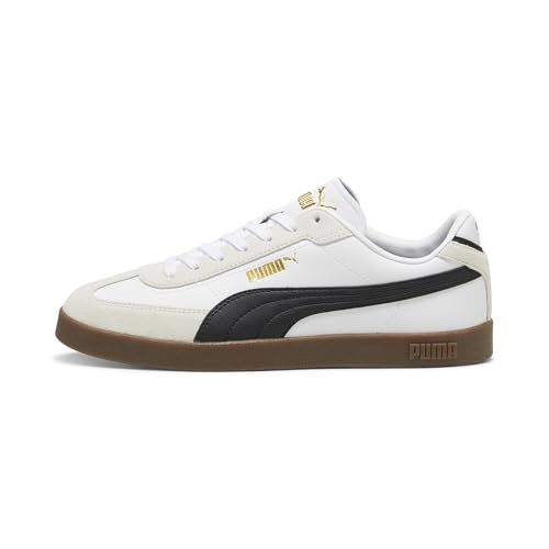Puma Unisex Adults Club II ERA Sneaker, Puma White-Puma Black-Vapor Gray