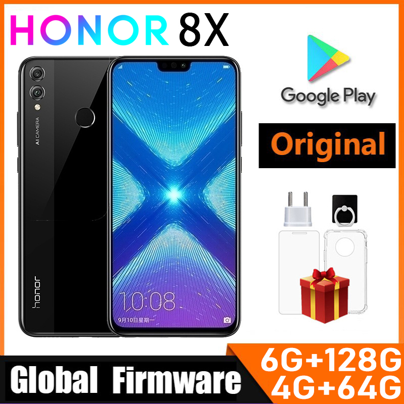 HONOR-teléfono inteligente 8X con firmware Global, CPU Haisi Qilin 710