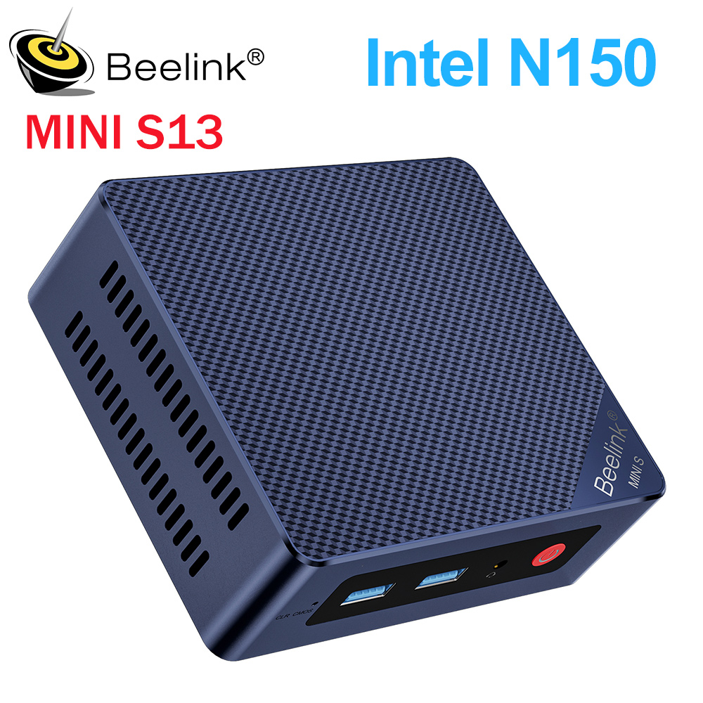 Beelink Mini S13 Intel Twin Lake N150 S12 Pro N100 16G 500G Windows 11 Mini S 11th N5095 DDR4 8GB