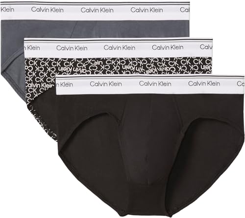 Calvin Klein Calzoncillos bóxer Pack de 3 Hombre Trunks Balance Low Rise
