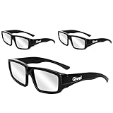 QIWEI Gafas Eclipse Solar Homologadas 2026 [Pack 3] - Certificadas CE & ISO 12312-2:2015