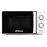 Orbegozo MI 2115, Microondas, 700 W, 6 niveles de funcionamiento, 20 litros de capacidad