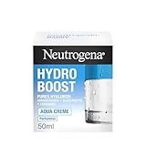 Neutrogena Hydro Boost Aqua Creme, ganador de la prueba, crema facial sin perfume con ácido