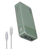 NOBIS 65W Bateria Externa Carga Rapida 20000mah Bateria Portatil con Protocolo PD/QC, Power Bank