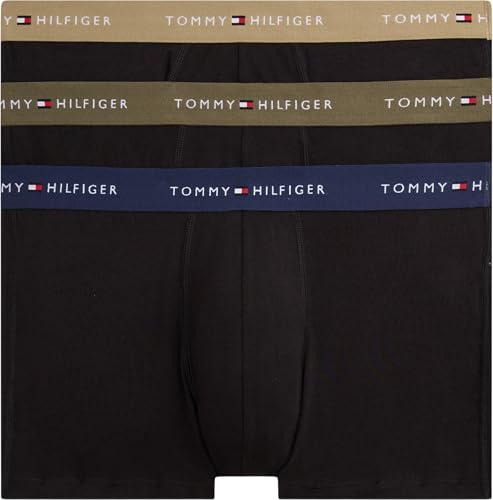 Tommy Hilfiger 3p Trunk WB Um0um03890 Baúl, Blue (Arm Grn/WDG BLU/Ptch BLU)