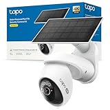 Tapo C660 Kit - 4K 8MP WiFi Security Camera with Solar Panel, 360° View, X18 Digital Zoom