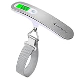 Báscula Digital para equipaje MYCARBON de 110 LB / 50 kg con Retroiluminación