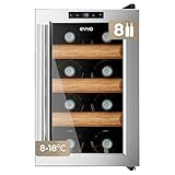 EVVO Vinoteca VT8 Inox – Enfriador de Botellas