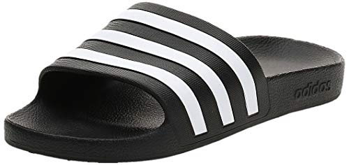 Adidas Unisex Adilette Aqua Slides Core Black / Cloud White / Core Black