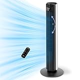 LEVOIT Ventilador de Torre, Ventilador Silencioso 25 dB y 23 W, Potente