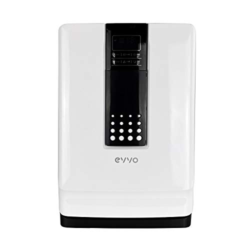 EVVO Purificador De Aire P25 - Con Filtro HEPA 13 De Grado Médico, Catalizador Frío