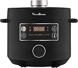 Moulinex Epic Turbo Cuisine CE7548 - Olla a presión eléctrica 1090 W, 10 programas automáticos