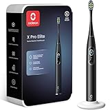 Oclean Cepillo eléctrico X Series Pro Elite, Súper silencioso, Pantalla táctil inteligente, 4 Modos,