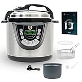 Cecotec Olla Eléctrica a Presión Programable 6L GM Olla GM D+. 1000W, 12 Personas
