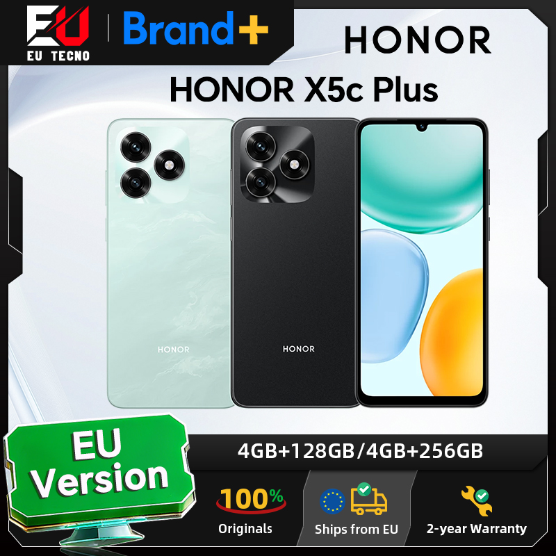 HONOR X5c Plus 4G, Versión EU, Smartphone 4G, Batería de 5260 mAh