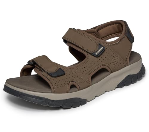 Skechers Sandalias Wagner Avalon para Hombre, Color marrón sintético