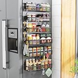 Aufworld Estante Magnético para Especias, 6 Pack Estante Magnético