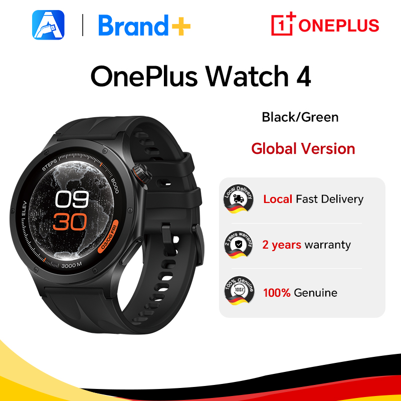 Versión global del reloj inteligente OnePlus Watch 4, 1,5 pulgadas, Wear OS by Google