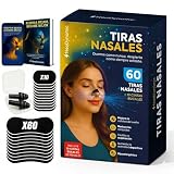 60 Tiras Nasales Deportivas + 10 Mouth Tape + Tapones oidos + E-Book de Regalo, tiras nasales para