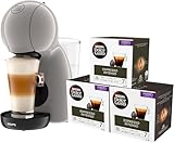 KRUPS Piccolo XS Taupe, cafetera de cápsulas multibebida ultracompacta