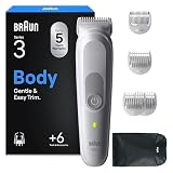 Braun Recortadora Corporal Hombre Series 3, Gris