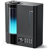 AROEVE 8L Humidificador de Aire Fría y Caliente Grandes Espacios Top-Fill