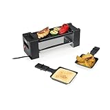 Tristar Raclette Mini Grill, 400 W, Para 2 Personas, Diseño Compacto