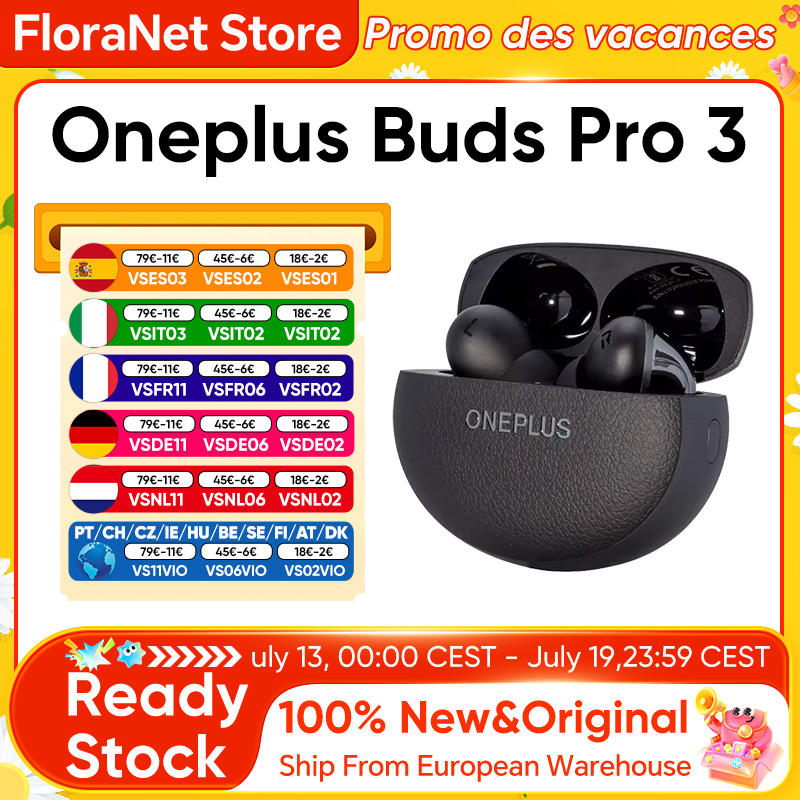 Audífonos Originales OnePlus Buds Pro 3 Versión Global TWS Bluetooth 5.4