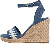 Tommy Hilfiger High Wedge Esp Webbing Fw0fw09342, Alpargatas de cuña Mujer