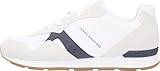 Tommy Hilfiger Runner Icon Mix Fm0fm05679 - Tenis Bajos para Hombre, White