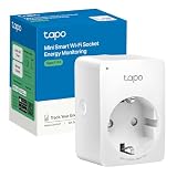Tapo P110 - Enchufe Inteligente WiFi, Medición de Consumo,Control App/Voz