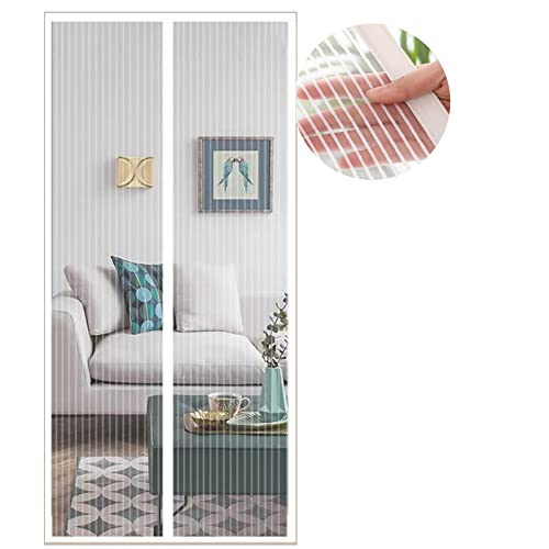 Cortina Mosquitera Magnética para Puertas, Versión Actualizada